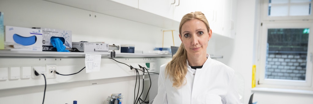 Sandra Ciesek, Direktorin des Instituts für Medizinische Virologie am Universitätsklinikum Frankfurt sowie Professorin für Medizinische Virologie an der Goethe-Universität