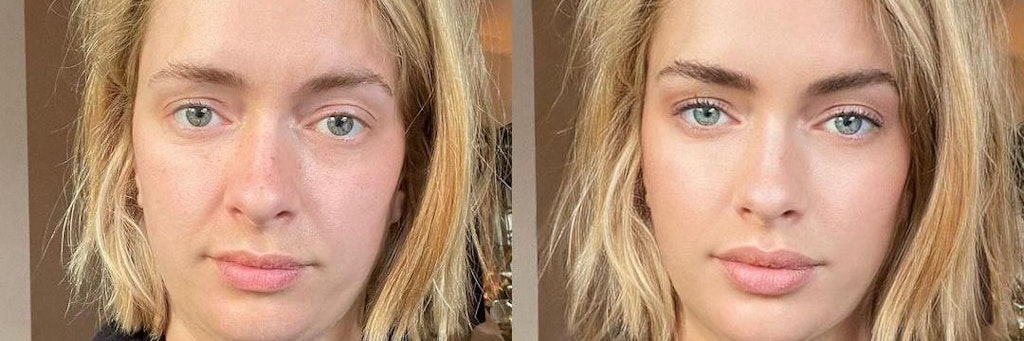 Die niederländische Influencerin Rianne Meijer macht sich über den Perfektionismus auf Instagram lustig und testet beliebte Filter.