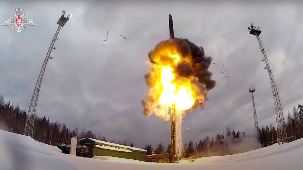 Am Samstag startete das russische Verteidigungsministerium Tests mit Nuklearraketen, goss damit Öl ins Feuer des Ukraine-Konflikts.