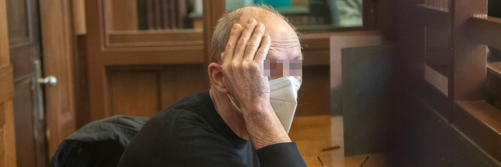 Der Angeklagte am Donnerstag vor Gericht in Berlin.