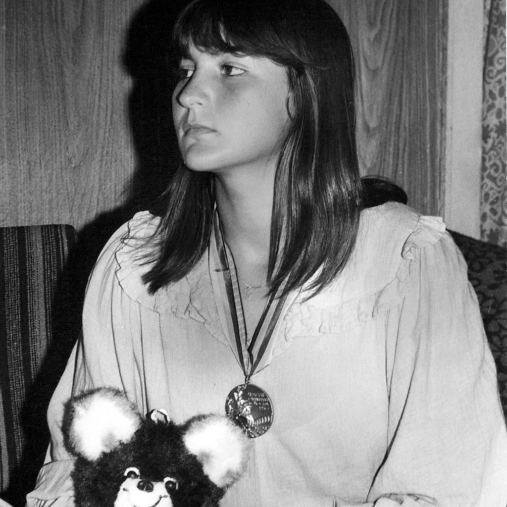 Birgit Fischer wurde 1980 Olympiasiegerin über die 500 Meter im Einer-Kajak.