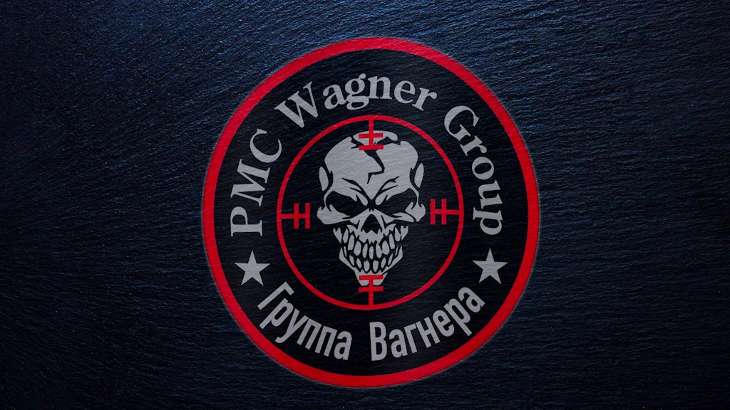 Das Logo der berüchtigten Söldner-Gruppe Wagner