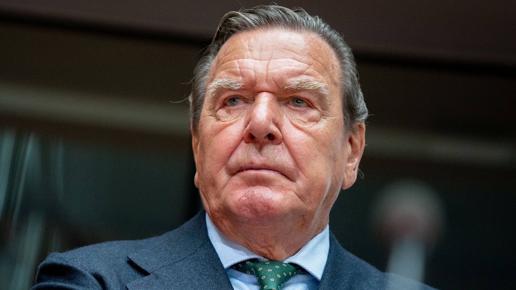 Altkanzler Gerhard Schröder.