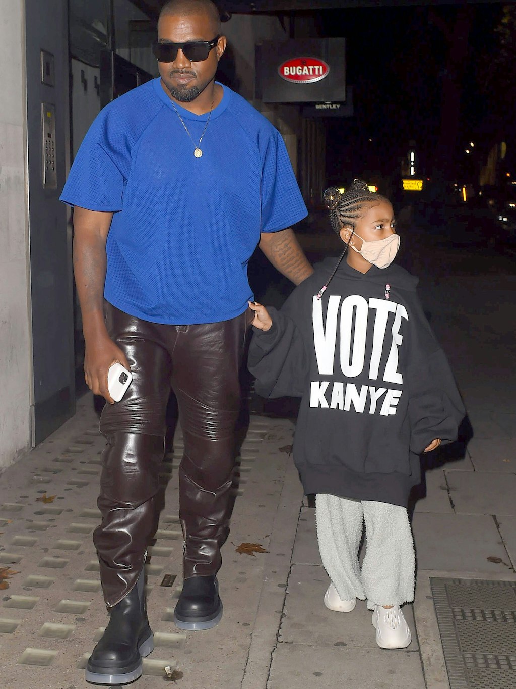Kanye West mit seiner Tochter North West