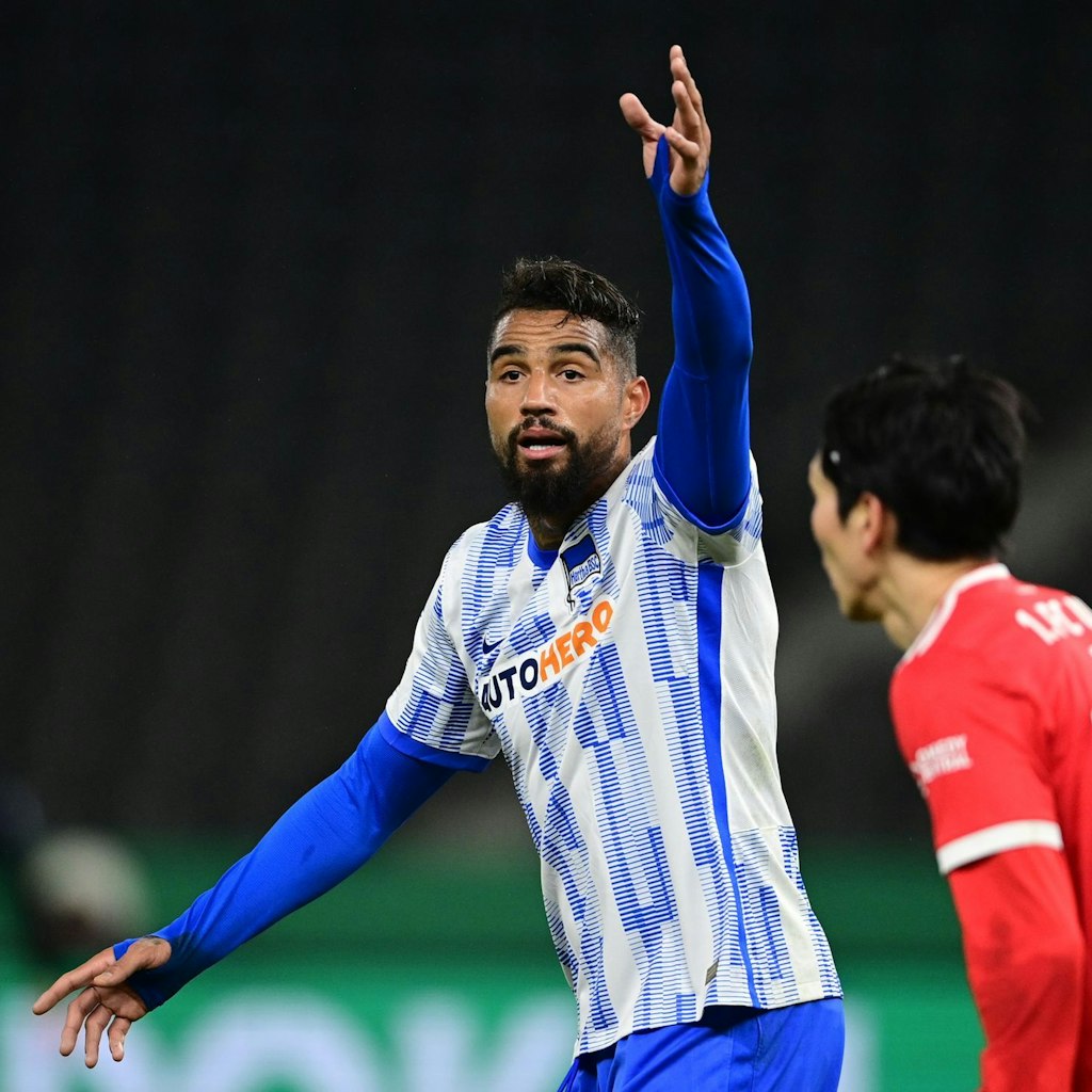 Kevin-Prince Boateng wird im Sommer wohl endgültig seine Karriere bei Hertha beenden.