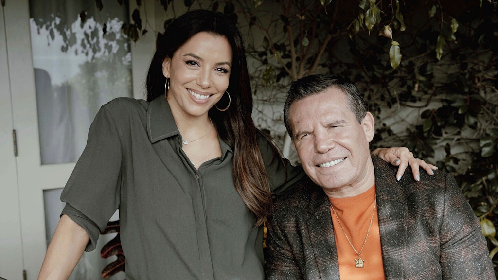 Eva Longoria und der ehemalige Box-Profi Julio César Chávez