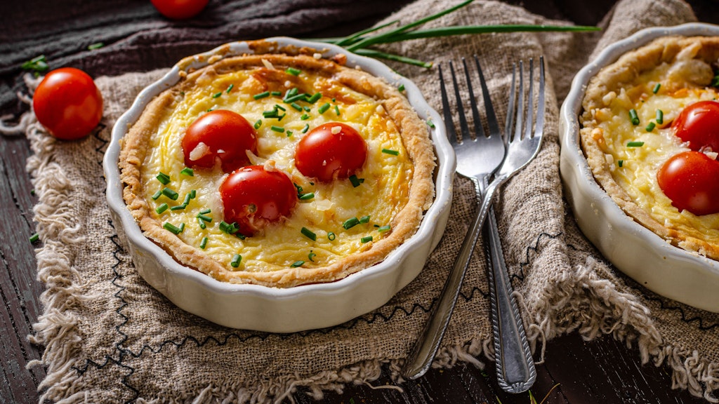 Quick, filling, and delicious: Bacon and Egg Pie