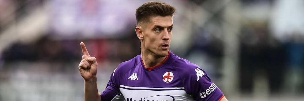Stürmer Kris Piatek schaut nicht zurück auf seine Zeit bei Hertha BSC und trifft in Florenz wieder regelmäßig.