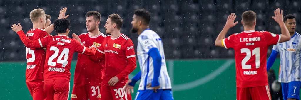 Jubelt der 1. FC Union gegen den VfB Stuttgart über einen Sieg, freut man sich auch bei Hertha BSC.