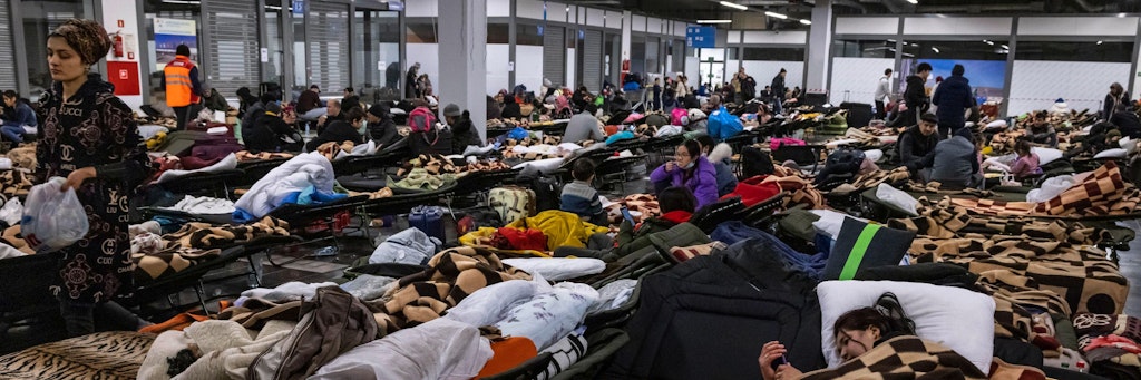 Unter den Flüchtlingen aus der Ukraine sind vorwiegend Frauen und Kinder. Die Sorge davor, dass Kriminelle die Not der Schutzsuchenden ausnutzen könnten, wächst.