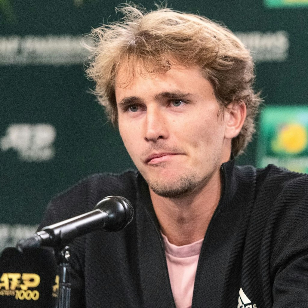 Zverev ist sein Ausraster in Acapulco vor zwei Wochen peinlich, wie er auf einer Pressekonferenz bekräftigt.