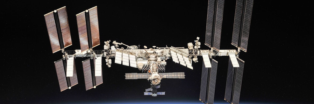 ISS – noch läuft die Zusammenarbeit zwischen Russland und den USA.