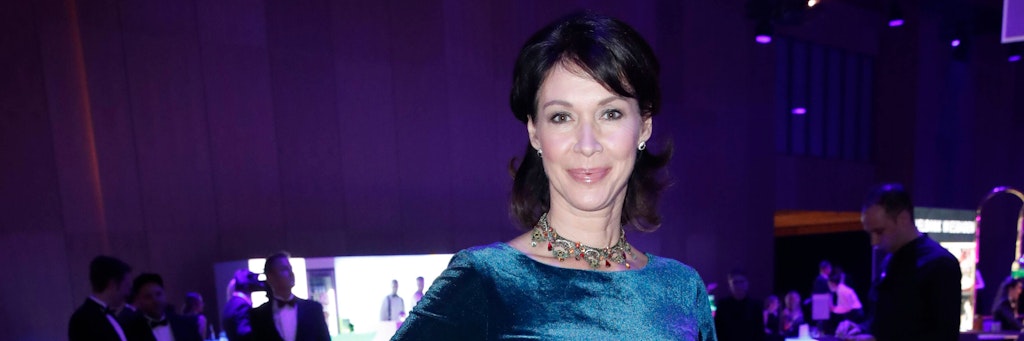 Silvia Laubenbacher bei einem Pressetermin im Jahr 2019.