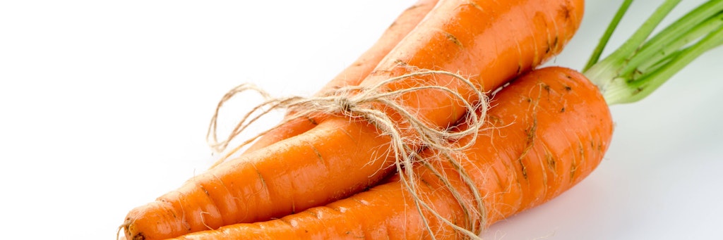 Knackige Karotten sind ein leckerer Snack.
