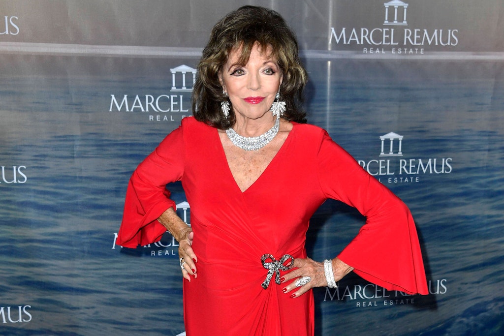 Schauspielerin Joan Collins wurde mit „Denver Clan“ weltberühmt.