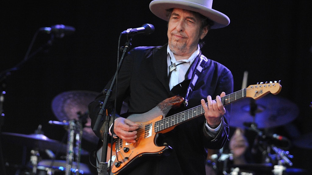 Der legendäre Musiker Bob Dylan.