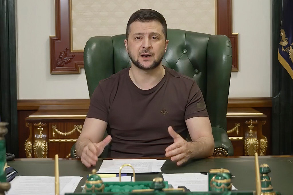 Der ukrainische Präsident Wolodymyr Selenskyj