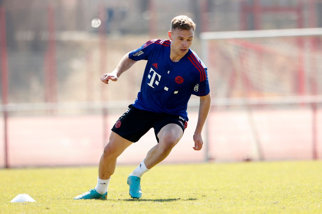 Joshua Kimmich beim Bayern-Training