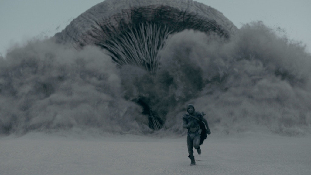 Sand, Staub und Wind - eine Szene des Films "Dune"