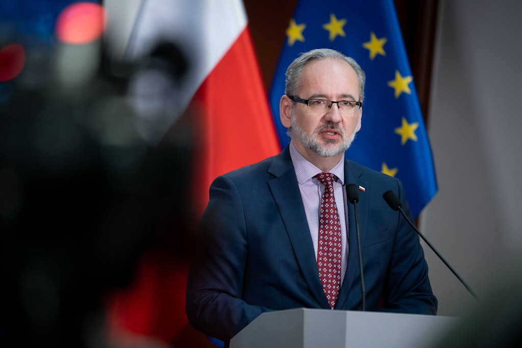 Polens Gesundheitsminister Adam Niedzielski (Archivbild).