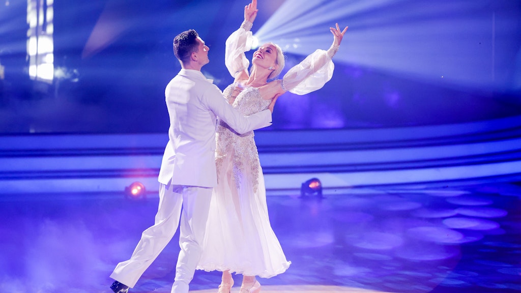 „Let's Dance“: Janin Ullmann und ihr Tanzpartner Zsolt Sándor Cseke bekommen immer ziemlich gute Jury-Noten.