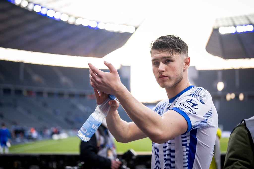 Herthas Youngster Linus Gechter ist ein Lichtblick bei den Blau-Weißen.