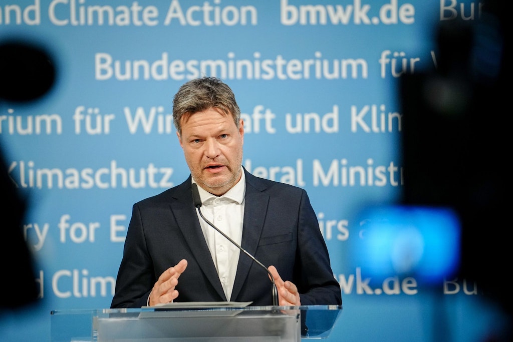 Wirtschaftsminister Robert Habeck sieht die G7-Staaten auf einer Linie gegen Putins Forderungen.