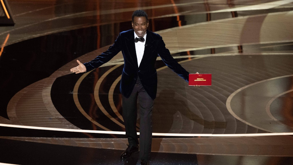 Comedian Chris Rock auf der Oscar-Verleihung.