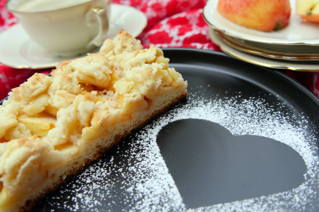 Dieser Apfelkuchen schmilzt im Mund. Das Rezept müssen Sie probieren.