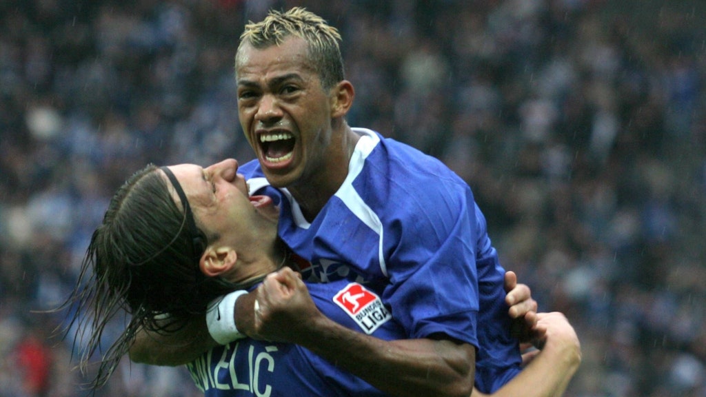 Zwei Spieler, für die Hertha-Fans einst regelmäßig ins Stadion pilgerten: Spielmacher Marcelinho und Stürmer Marko Pantelic.