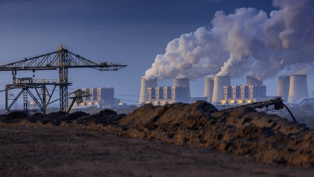 Die Energiewirtschaft ist zu einem großen Teil an den Emissionen beteiligt.