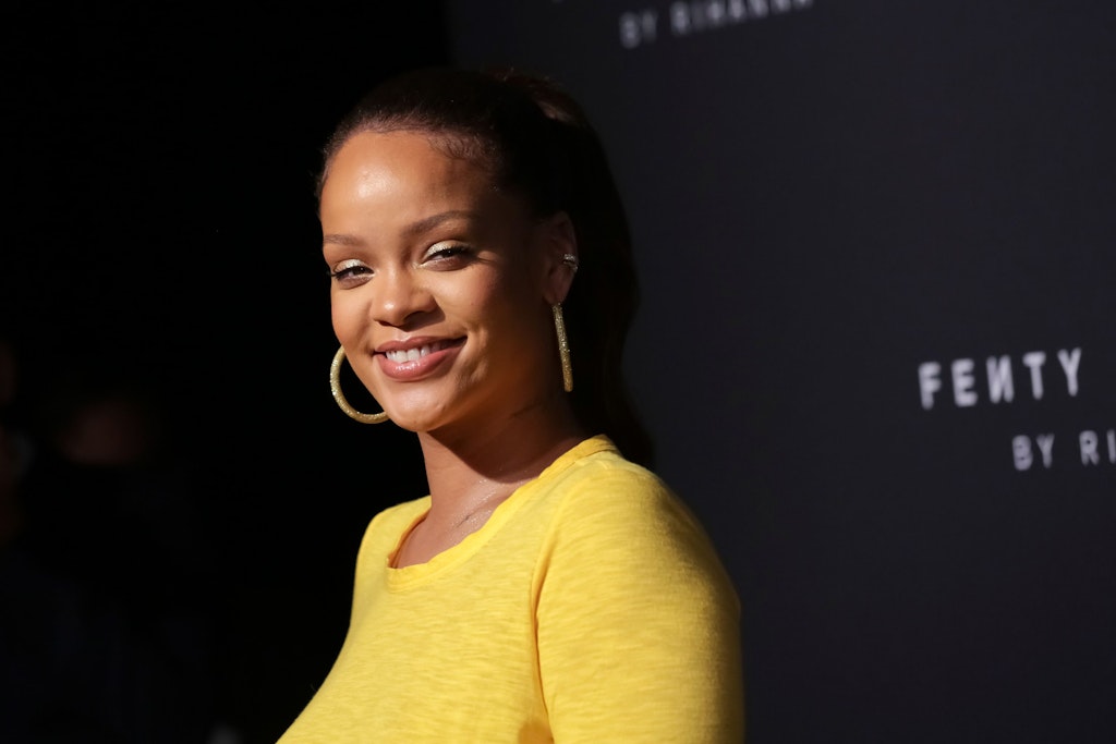 Sängerin Rihanna bei einer Veranstaltung ihrer Make-Up-Marke «Fenty Beauty by Rihanna».