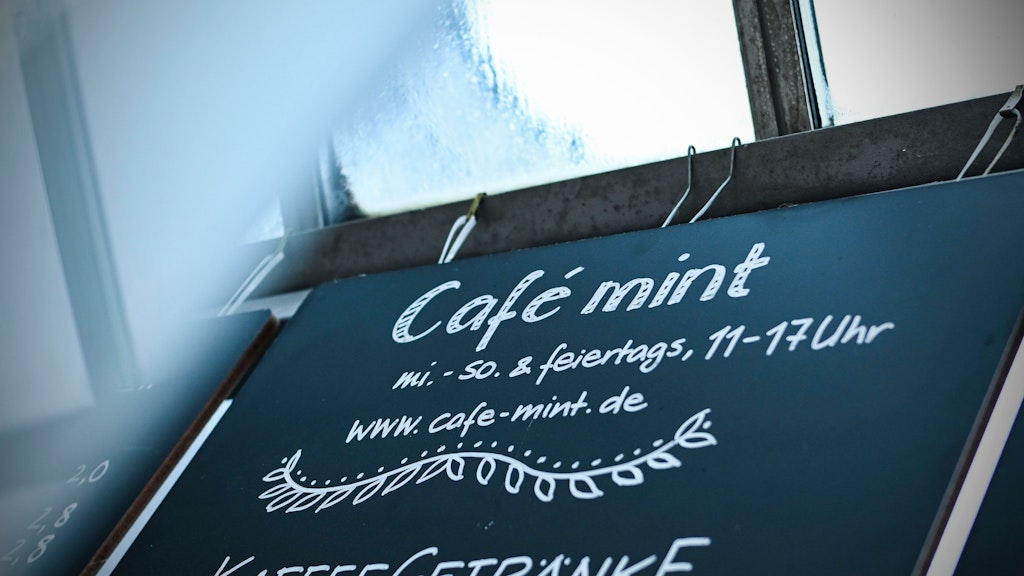 "Cafe mint" im Botanischen Garten in Pankow ist Geschichte