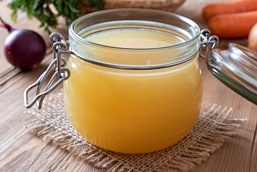Diese Gemüsebrühe eignet sich perfekt für Saucen