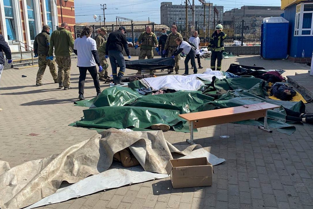 Mehr als 50 Flüchtlinge kamen bei den Raketenangriffen ums Leben.