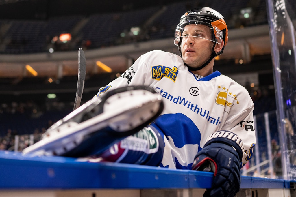 Knipser Matt White will mit dafür sorgen, dass die Kölner Haie für seine Eisbären kein Hindernis sind.