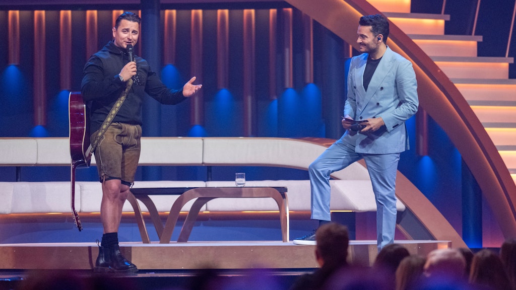 Giovanni Zarrella widersprach Andreas Gabalier in seiner Show.