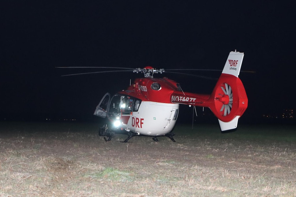 Ein Rettungshubschrauber wurde nach einer Messerstecherei in Lichtenrade angefordert.