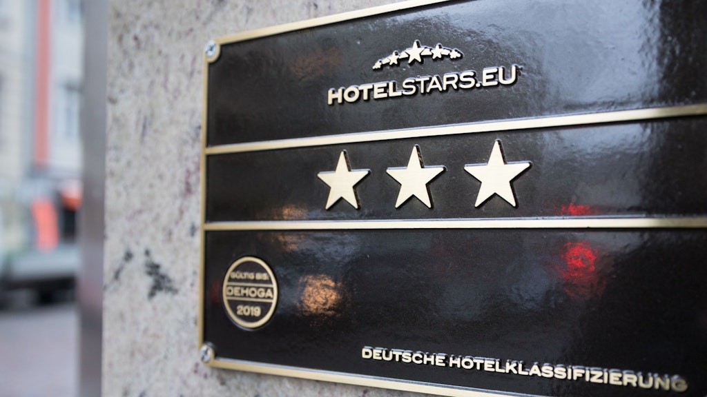 In Deutschland und einigen anderen Ländern werden die Hotel-Sterne nach 247 Kriterien vergeben.