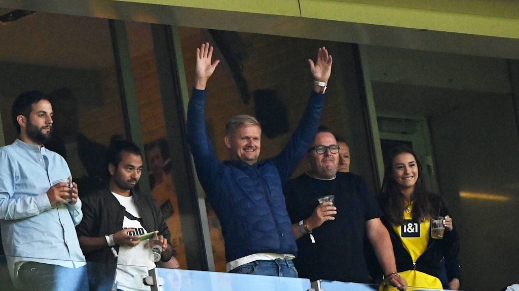 Haaland-Vater Alf-Minge (M.) darf sich bei einem Wechsel zu Manchester City über ein Millionen-Handgeld freuen.