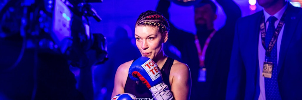 Nina Meinke will am Donnerstag zum ganz großen Schlag ausholen und Weltmeisterin werden.