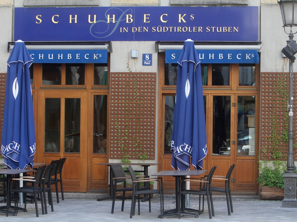 Das Restaurant „Südtiroler Stuben“ in München.
