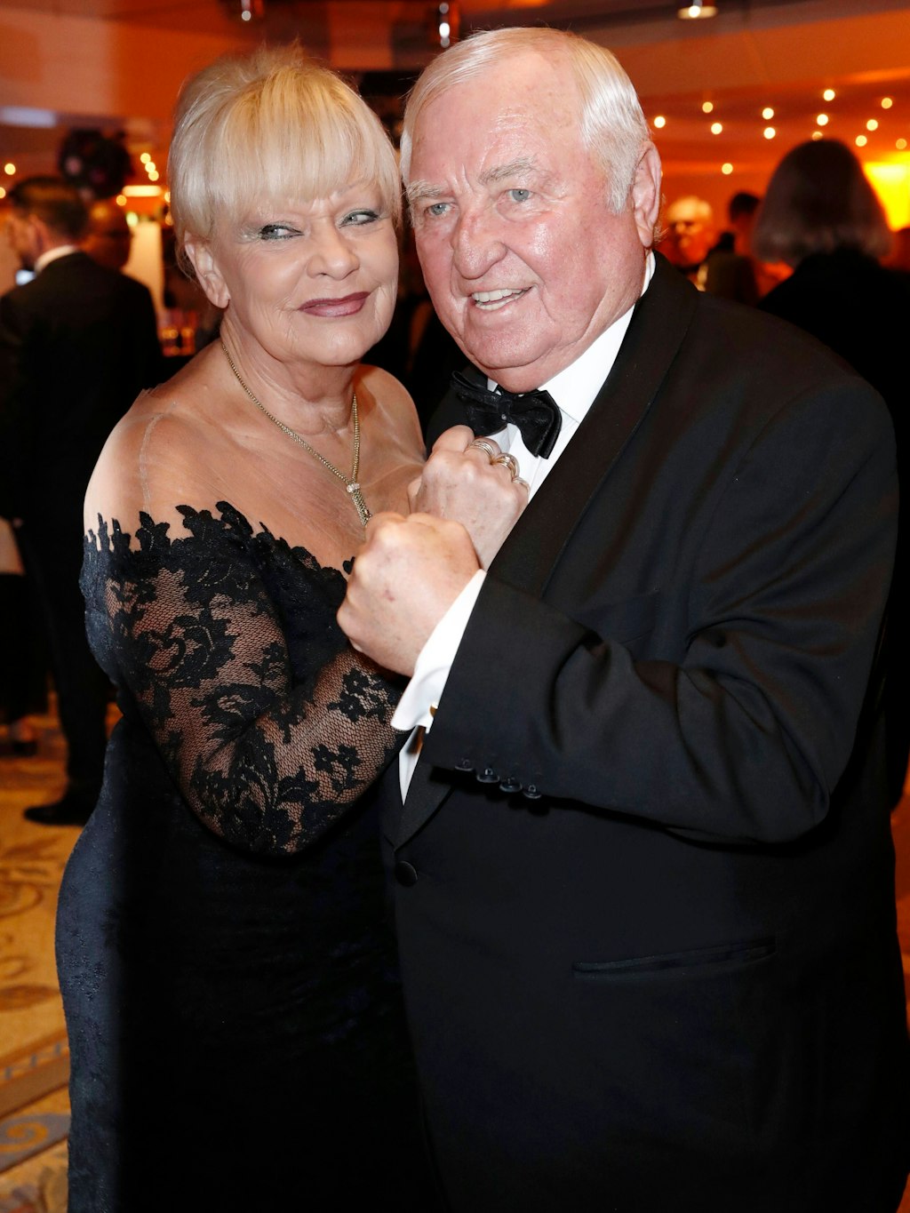 2019: Ulli Wegner mit Ehefrau Margret beim Sportpresseball n der Alten Oper in Frankfurt/Main.