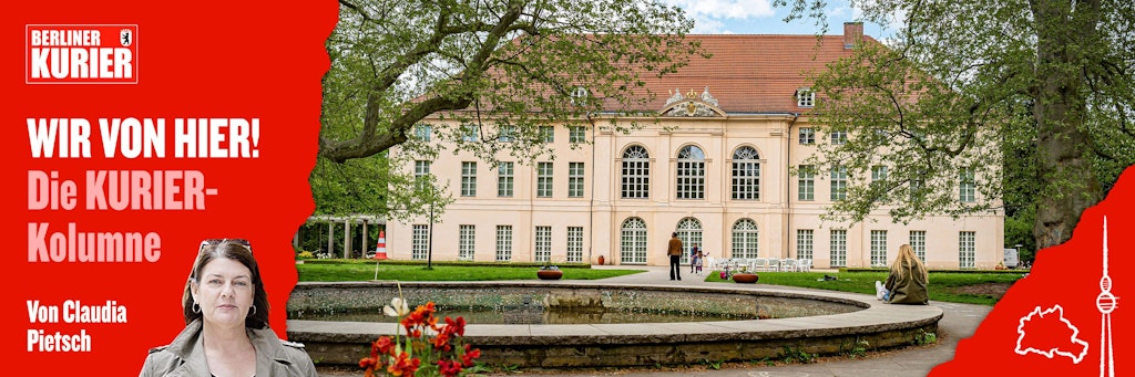 Das Schloss Schönhausen – wer hier herumspaziert oder im Park mit den Kindern Picknick auf einer Decke macht, kommt meistens aus der Nähe.