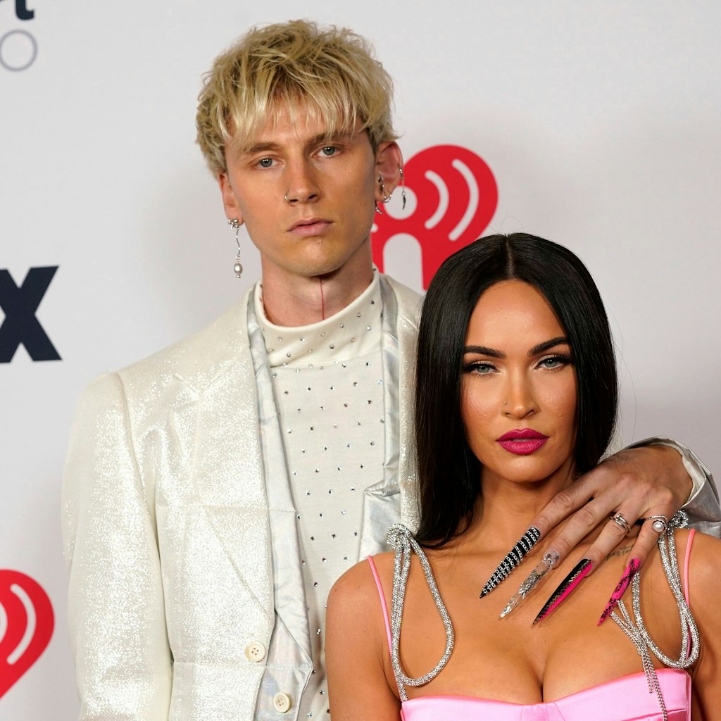 US-Schauspielerin Megan Fox und ihr Verlobter, Rapper Machine Gun Kelly