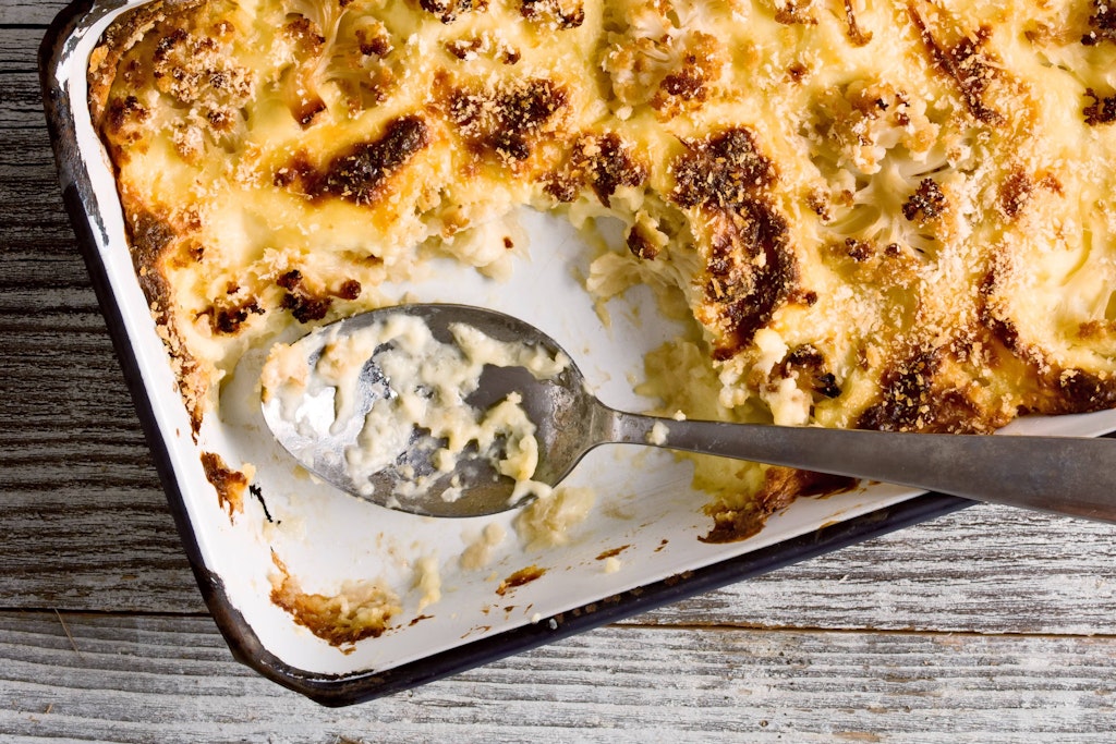 Delicious recipe: this delicious casserole with cauliflower and minced meat is very quick to prepare.