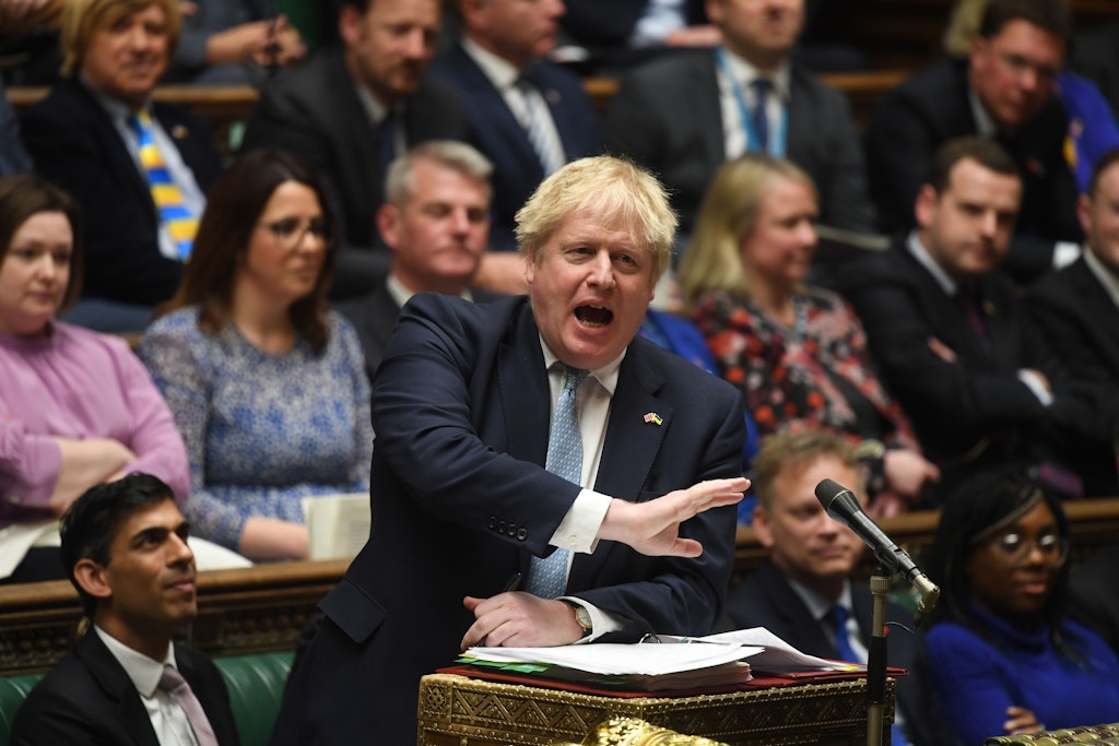 Boris Johnson hat im Londoner Unterhaus wegen vieler Skandale und maßloser Teuerung keinen Spaß mehr.