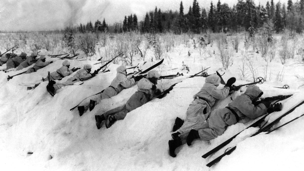 Die Finnen fügten der Roten Armee im sogenannten Winterkrieg 1939/40 schwerste Verluste zu