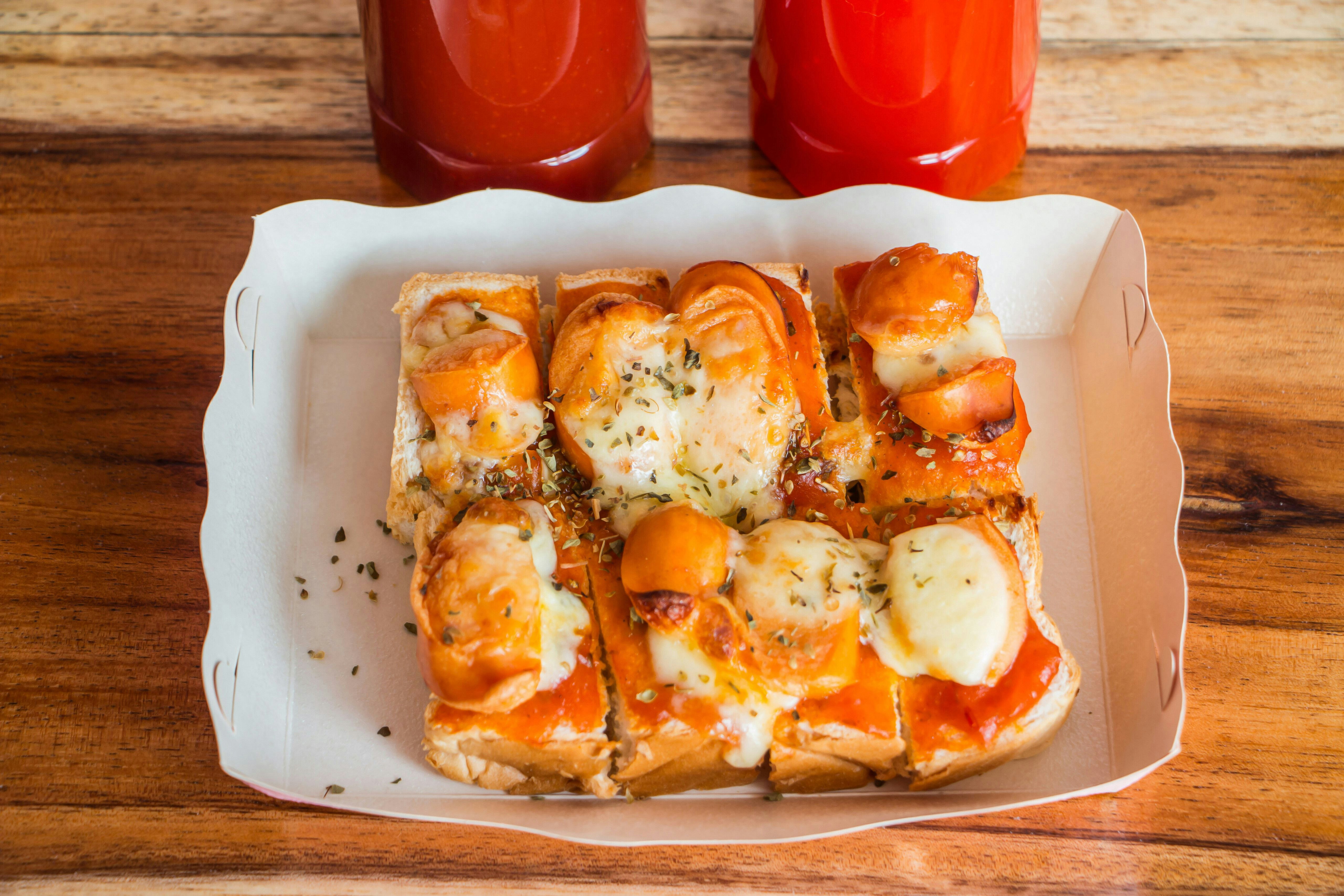 Der „schnelle Italiener“ für zu Hause: Pizza-Toast mit Schinken und ...