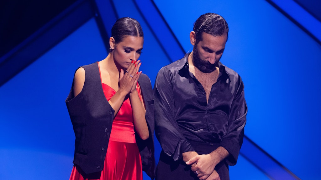 Amira Pocher und Massimo Sinato sind im Halbfinale von „Let's Dance“ ausgeschieden.